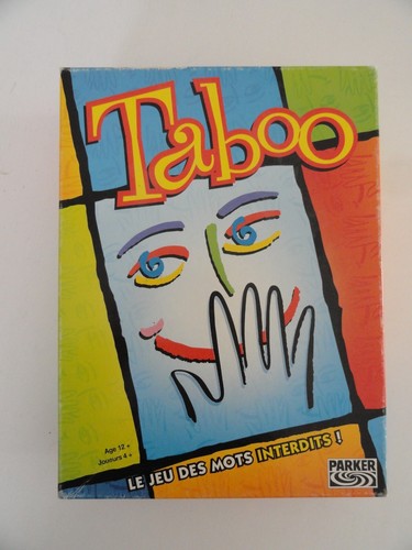 Jeu taboo parker - taboo,