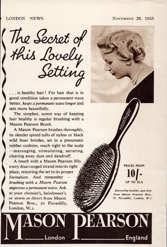 Mason pearson hair brush print - pearson,