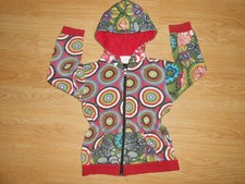 blouson  capuche coloré