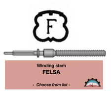 N°401 Tige remontoir WINDING STEM Mécanique - FELSA - CHOOSE FROM LIST