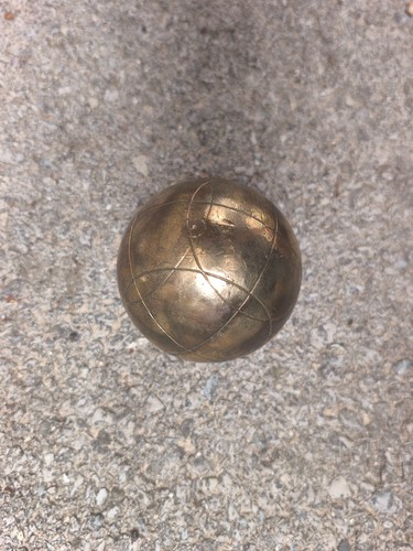 Ancienne boule pétanque - boule,