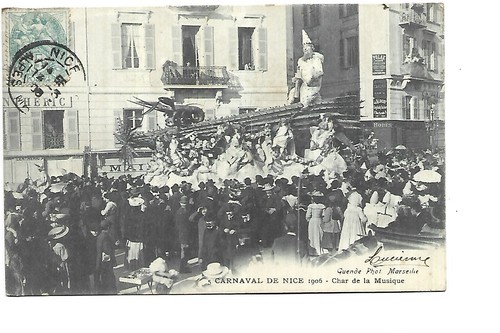 Carnaval nice 1906 char - ,