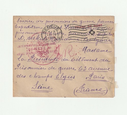 1918 prisonnier français - 1918,
