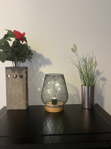 Lampe table ikea style - table,