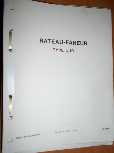 Someca rateau faneur l19 - someca,