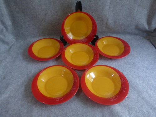 Assiettes creuses - 6,