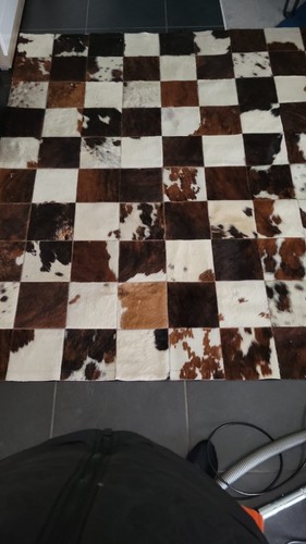 Tapis patchwork peau vache - tapis,