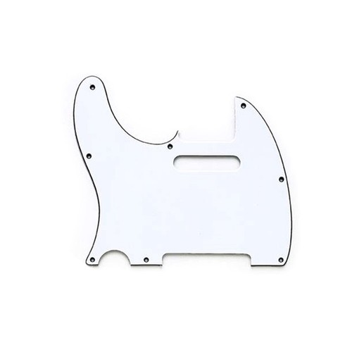 Pickguard blanc gaucher - pickguard,