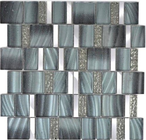 Mosaïque aluminium verre alu - verre,