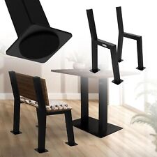 Set de 2 pieds de bancs forme