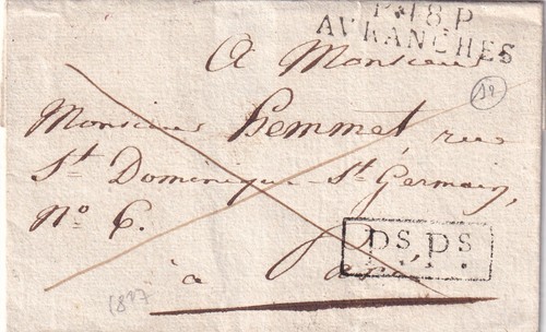 Marque postale 1817 - 🦬,