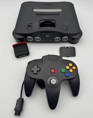 Nintendo n64 ntsc - n64, black