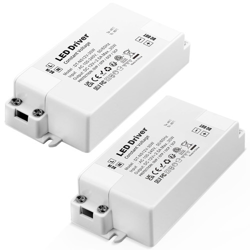 Transformateur led 12v - 12v, 30w