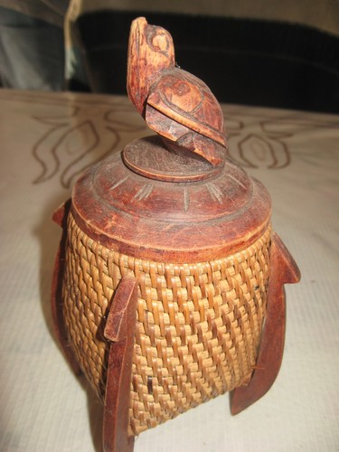Boite panier tressé - boite,