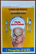 Affiche Belge L'AILE OU LA