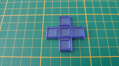 Polyominos bleu pentomino - , x