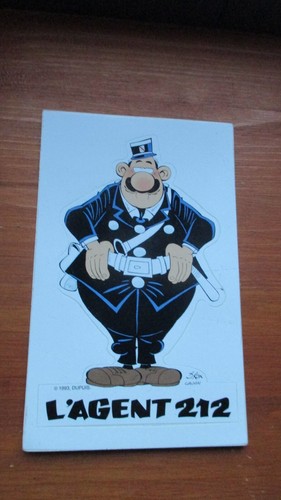 Sticker 1993 agent 212 - bd,