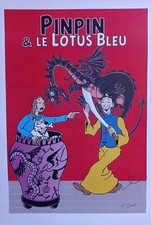 TINTIN Planche pastiche très