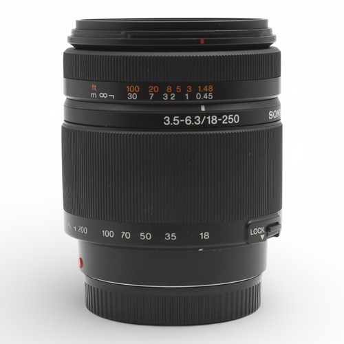 Sony zoom 250mm sal18250 - sony,