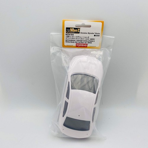 Kyosho mini white - mini-z, set