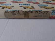 RAILS ROUTIER SCALEXTRIC COMPTE TOURS REF A277