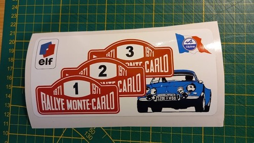 1971 alpine a110 rallye - alpine,