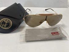 Lunettes de soleil Ray Ban sunglasses unisexe branche plaqué or ray ban