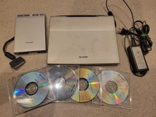 SHARP Mebius Note Project Pc-Pj1-98 Retro Pc Laptop Vintage Computer Portable Pc