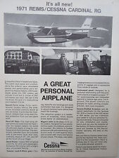 6/1971 PUB AVION REIMS CESSNA