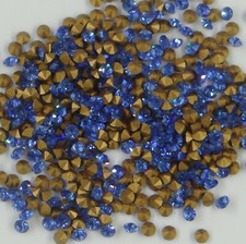 1100 PP14 SA **100 strass Swarovski fond conique réf. 1100 PP14 (2,05mm)SAPPHIRE