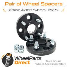 Bolt-On Wheel Spacers (2) 4x100 54.1 20mm for Mazda MX-5 [Mk2] 98-05