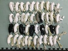 Nintendo Wii RVL-004 OFFICIAL Nunchuck Lot of 50 White OEM All Tested Working