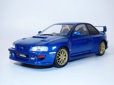 SUBARU IMPREZA 22B bleu Sonic 1/18 GT Turbo RHD