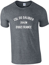 COL DU GALIBIER CYCLING T-SHIRT, TOUR DE FRANCE, CLASSIC CLIMBS, ALPS ALL SIZES