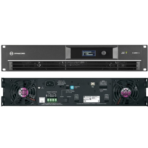 Dynacord c1800fdi rackmount - dynacord,