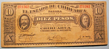 Mexique. Billet de 10 Pesos