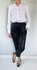 Pantalon Chino en cuir OAKWOOD