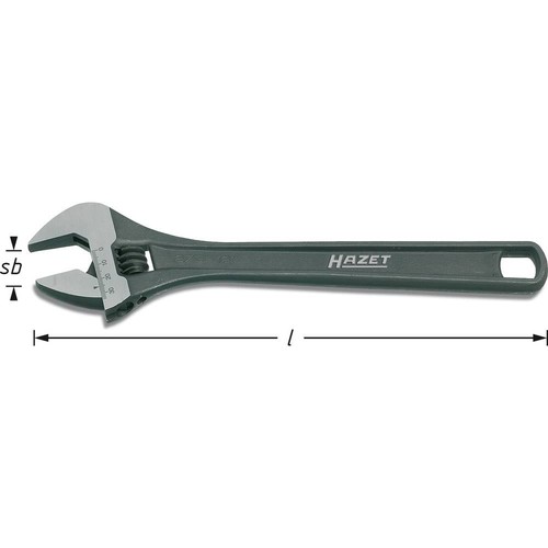Hazet 279 clé - 279-12, molette