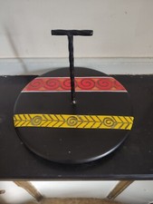 Plateau à fromages en céramique signé Gabriel Fourmaintraux