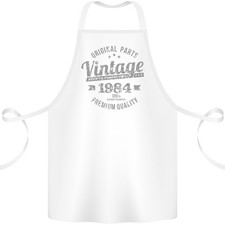 Tablier En Coton Blanc 100%