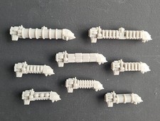 8x Transport Spaceships - compatible with Battlefleet Gothic