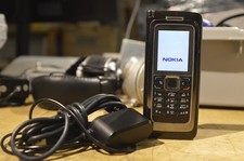 90%Ne w Nokia E90 Communicator Unlocked Phone with 3.2 MP Camera, 3G - WORKING