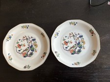Cerabel Porcelain Dinner Plates Set Of 2 With Birds