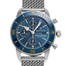 BREITLING Superocean Heritage Chronograph 44 A13313161C1A1 blue WATCH 690009