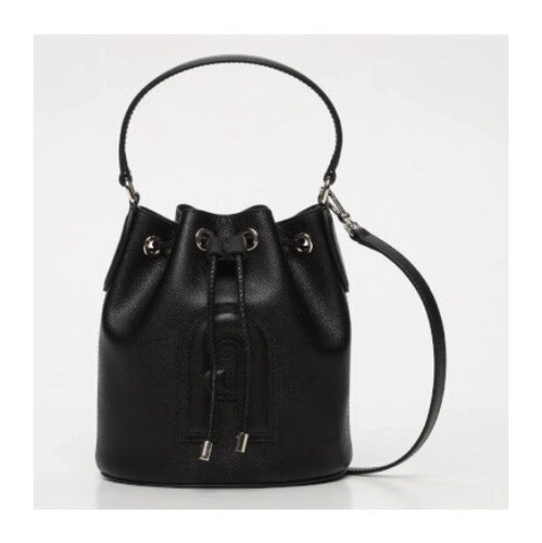 Sac seau femme cuir - , noir