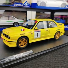 VOITURE SOLIDO BMW M3 E30 GR.A #1 PONCE/DENIZ RALLY ASTURIAS 1992 1:18 N.B