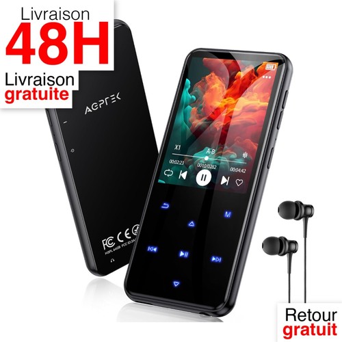 Agptek lecteur mp3 - lecteur, bluetooth