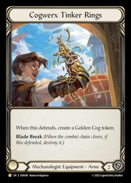 Flesh and blood - and, cogwerx