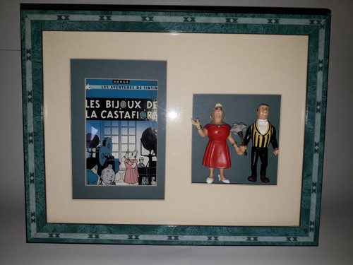 Cadre tintin figurines les - tintin,