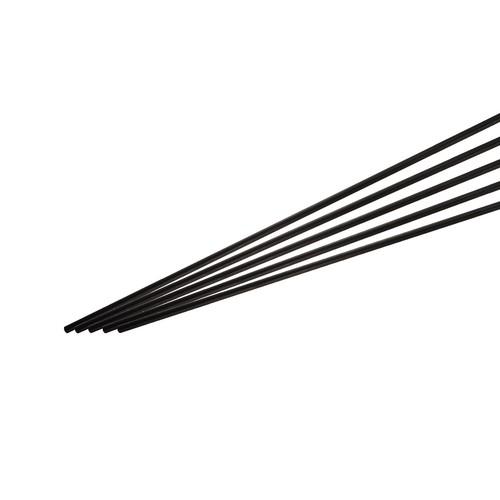 5pcs tige fibre carbone 5mm - fibre, x